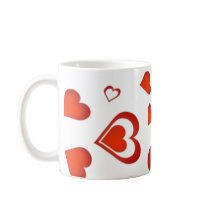 Des coeurs pour Valentine - Tasses À Café