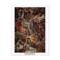 Descent From The Cross., By Daniele Da Volterra Post Card
