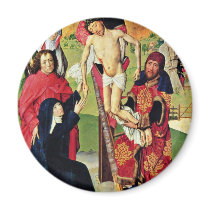 Descent From The Cross By Meister Des Marienlebens Fridge Magnets
