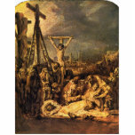 Descent From The Cross By Rembrandt Harmensz. Van photo sculptures
