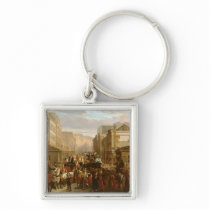 Descente de la Courtille', Belleville Key Chains