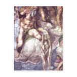 Description Detail of Michelangelo Sistine Chapel  postcards
