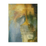 Description J. M. W. Turner - The Burning of the H postcards