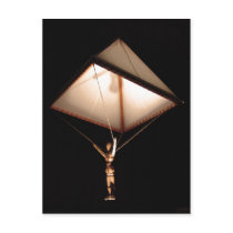 Description Leonardo da Vinci sketched a parachute