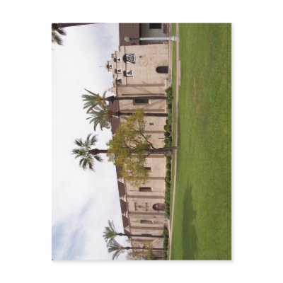 Description Mission San Gabriel Arcangel in San Ga Post Cards by rahulbiswas
