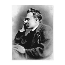 Description Portrait of Friedrich Nietzsche, 1882; Postcard