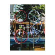 Description Robert Rauschenberg Riding Bikes , Obj