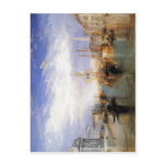 Description The Grand Canal - Venice by J. M. W. T postcards