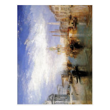 Description The Grand Canal - Venice by J. M. W. T Post Card