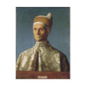 Descrpition Giovanni Bellini Portr?t des Dogen Leo postcards
