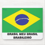 Desenho de Tiago e Regiane, BRASIL MEU BRASIL B... mousepads
