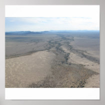 Desert Aerial Poster