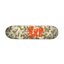 Desert Army Skateboard