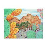 Desert Cacti Gallery Wrap Canvas