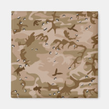 Desert Camouflage Magnets