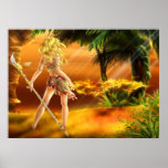 Desert Flame Poster