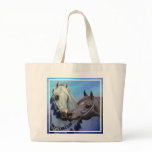 Desert Jewels Arabian horses tote bag