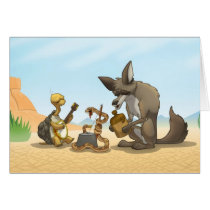 Desert Jug Band Card (Blank Inside)