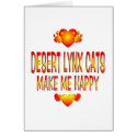 Desert Lynx Cat cards