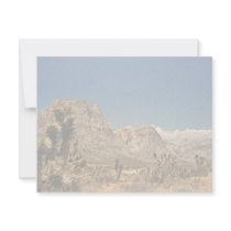 Desert Panorama Custom Invitation