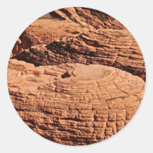 DESERT ROCK FORMATIONS, EROSION AT PLAY ROUND STICKER