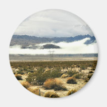 Desert Storm & Low Clouds Refrigerator Magnets