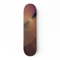 "Desert Sun" Fractal Art Skateboard