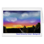 desert sunset1 Page 1, Desert Sunset by Cindy L... cards