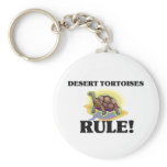 DESERT TORTOISES Rule! keychains