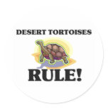 DESERT TORTOISES Rule! stickers
