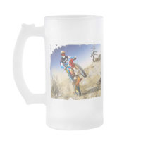 Desert Wheelie Motocross Coffee Mug