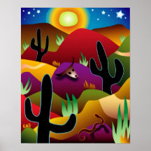 Desertscape Print