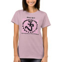 Desi Girl with Om t-shirts