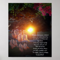 Desiderata Dreamcatcher sunset