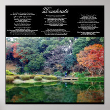 desiderata inspirational poster FROM 8.99