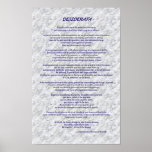 Desiderata Marble posters