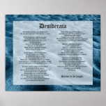Desiderata - Shifting Sands posters