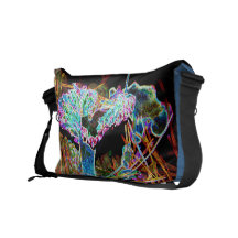 Design From Nature Magic Mushroom Messenger Bag