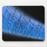Design text over blue mouse mat