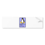 Designed for Linux bumper stickers
