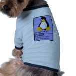Designed for Linux Dog Tee Shirt