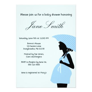 Designer Baby Shower Invitation