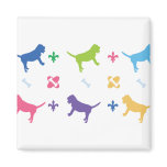 Designer Bloodhound Print