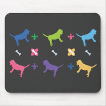 Designer Bloodhound Print