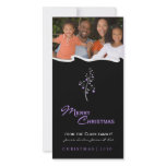 Designer Christmas Tree Photo Card photo cards