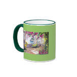 DESIGNER COFFEE MUG - "BALCONY OF VINES" - ARTIST