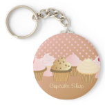 Designer Cupcakes keychains