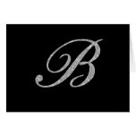 Designer Initial note cards