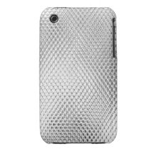 Designer  iPhone 3g/3gs Case:Silver Bling Effect Case-Mate iPhone 3 Case