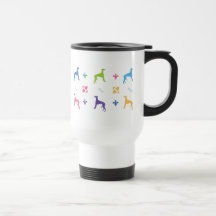 Designer Whippet Coffee Mugs